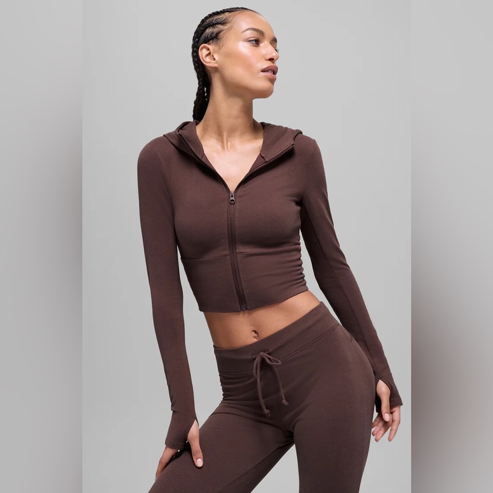 ALO Yoga Sway Full Zip Hoodie - Picture 2 of 4